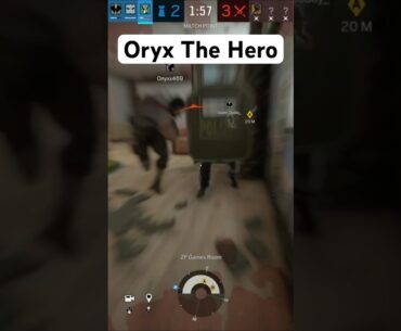 Oryx The Hero. #rainbowsixsiege #funny #youtubeshorts #gaming #r6siege #games #gameplay #trending
