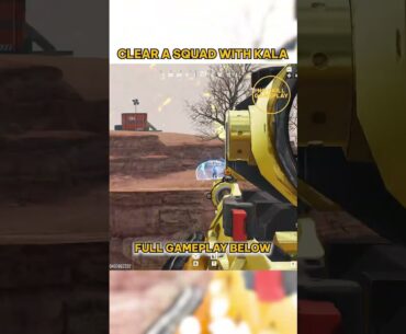 CLEAR A SQUAD WITH KALA | BLOOD STRIKE BEST SNIPER HIGHLIGHTS #bloodstrike #noskillgameplay #shorts