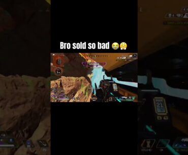 Not my proudest moment.. #apexlegends #apex #gaming #fpsgames #fps #algs #apexranked