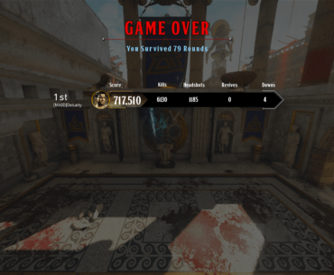 My new PB for highest round!