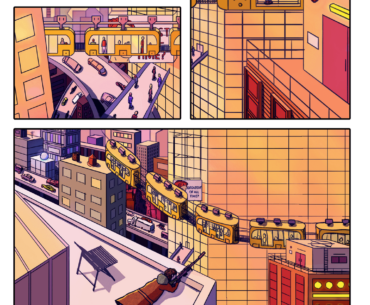 I just started releasing my first comic, Robot Mage!