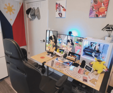 My current setup not the best but I like it a lot
