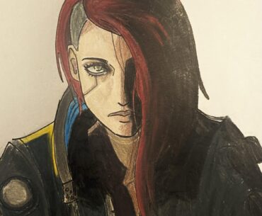 My drawing of V, what do you think?