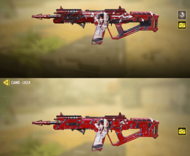 LK24 - Nosebleed with Carmine seasonal camo