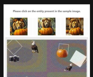 Apparently the pumpkin isn't the correct answer, even better I'm not even trying to sign into "Epic Games".