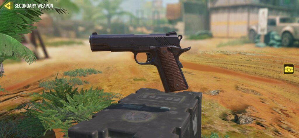 The only secondary in the game without a legendary blueprint