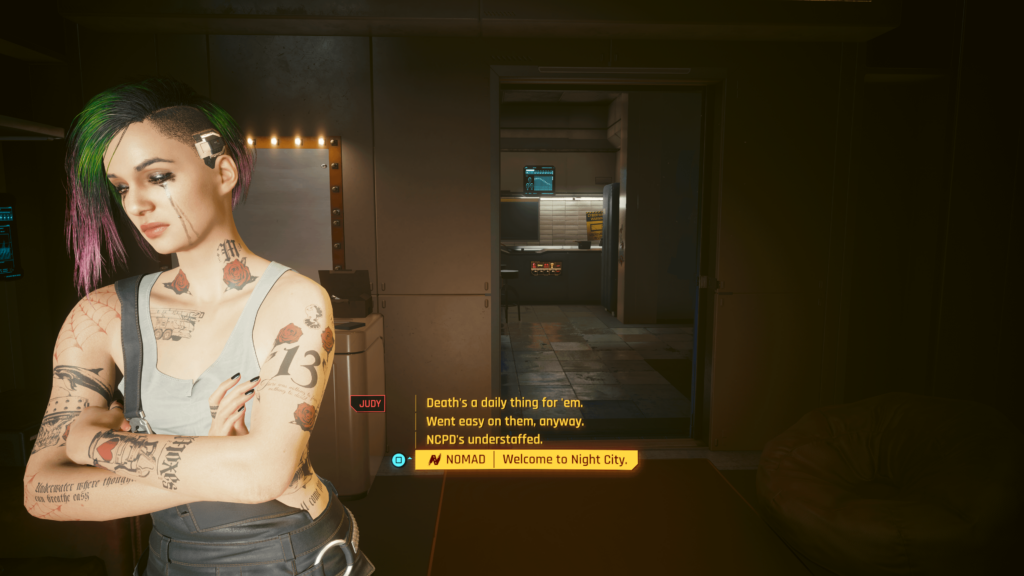 Lifepath dialogue you don't choose?