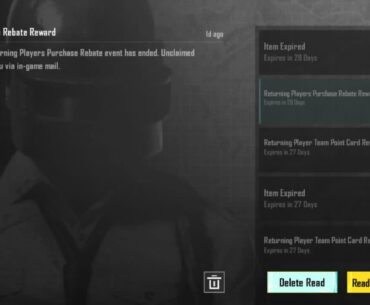 Free uc in mail ( plz how do my friend get that in that box he got 35 uc)