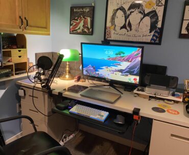 Still need a KVM switch and an nvme drive for the satechi dock, but besides that the AppleDeck is finally ready. Gaming, digital asset management, and video editing.