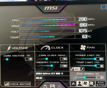 3060ti OC need help