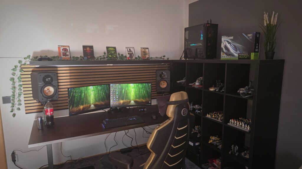 My first real battlestation after 11 years with the same