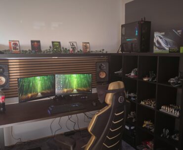 My first real battlestation after 11 years with the same
