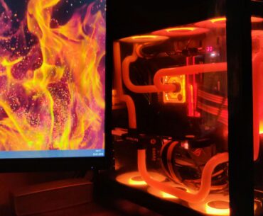 My first custom loop is lit! RTX 2080Ti, i9 9900K 🔥