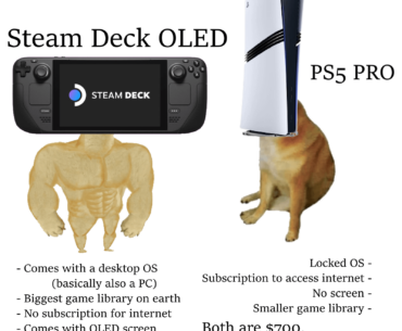 There's a reason we aren't as harsh on the Steam Deck. Actually, a couple.
