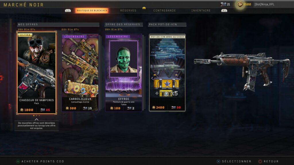 Hey guys, it may sound like a very stupid question but keep in mind I haven’t this game in a while but is the black market the only use of CP or there’s exclusives?