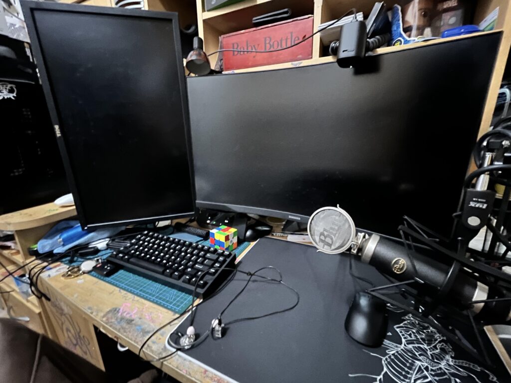 Final look at the high school battle station before I move out for college
