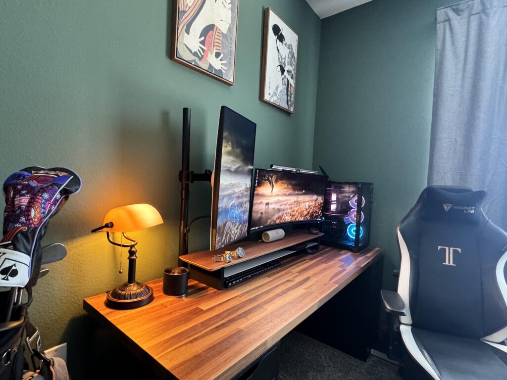 New office setup