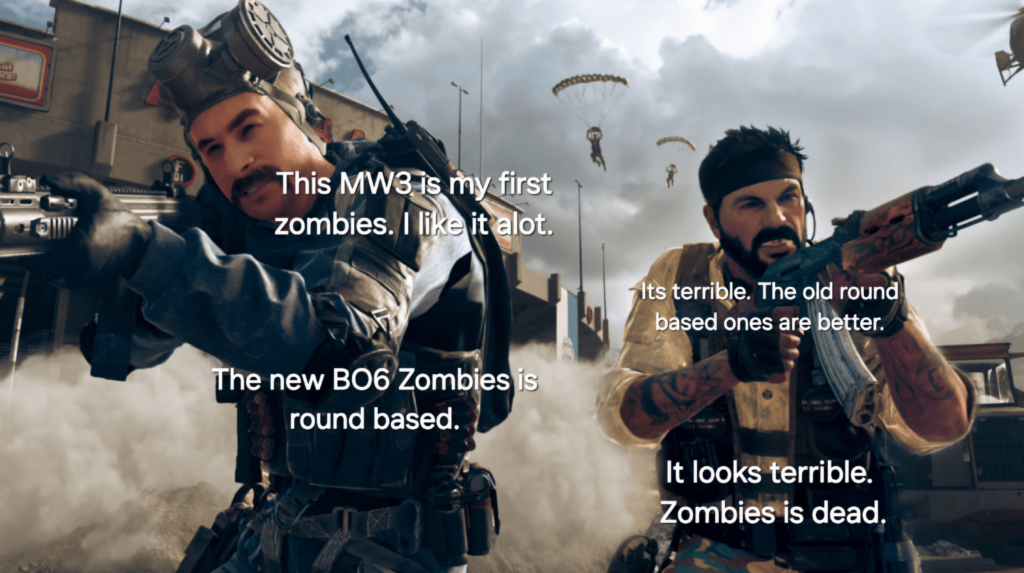 I made this to explain my first year in the COD community.