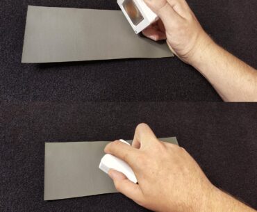 These 3D Printed blocks aid in lapping CPU's