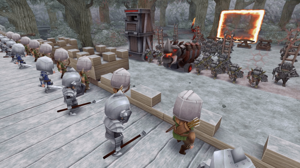 Creating a mobile RPG game with graphics of 2000s.