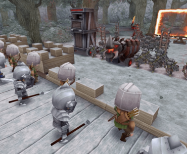 Creating a mobile RPG game with graphics of 2000s.