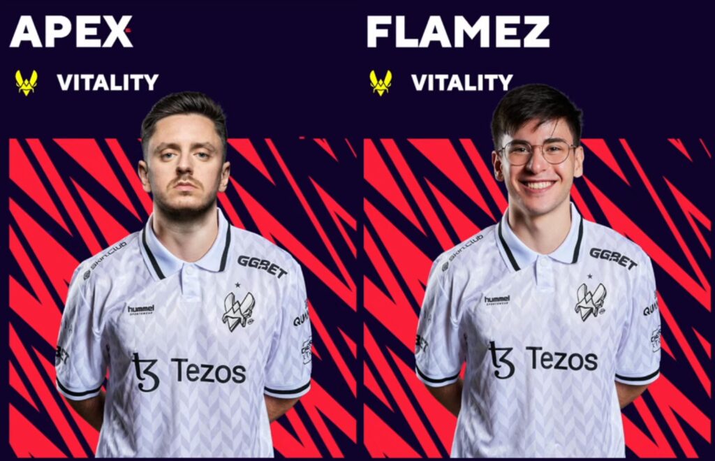 Blast Premier put apEX's face on flameZ's body in player pics