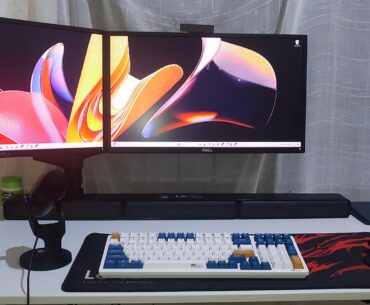 Last week with a ThinkPad powered setup