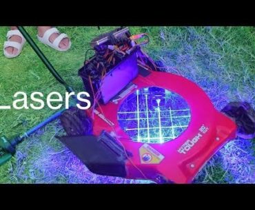 mowing a Lawn like it's the year 3000