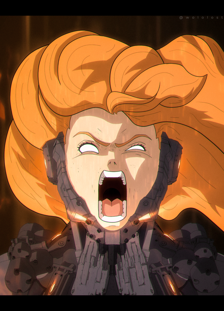 Rage💥 (OC - 3D/Photoshop)