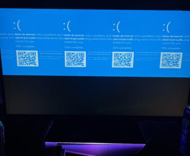 Mother of all blue screens
