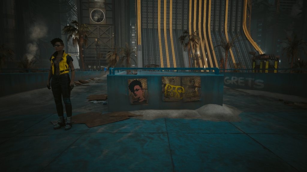 Reminiscing some PL moments I had... I thought they had Wanted posters of the V I was using plastered around for A WHILE.