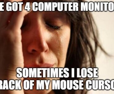 It's hard out there, sometimes.