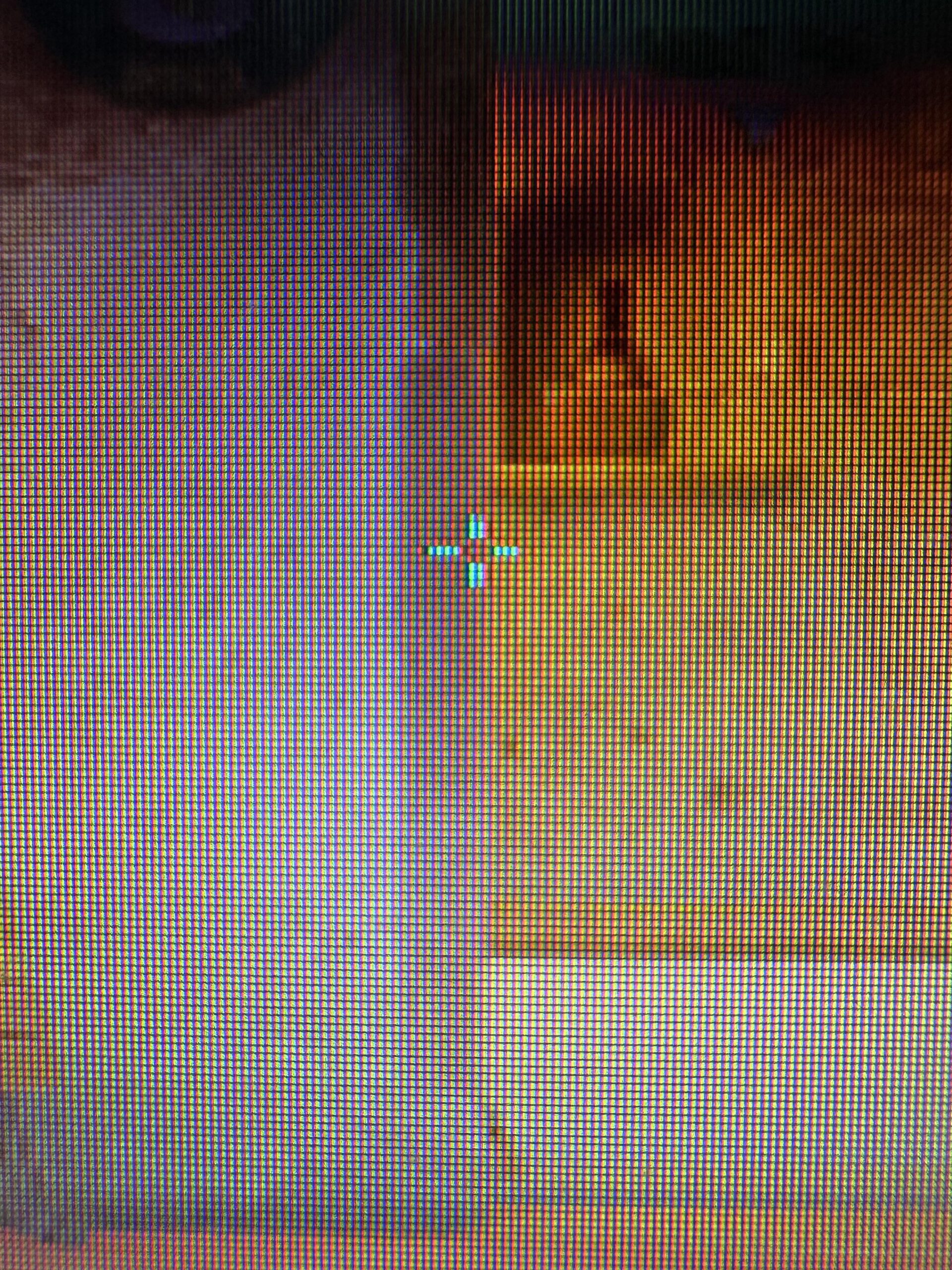 Why is my crosshair suddenly uneven sized? Why is my crosshair suddenly uneven sized?