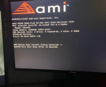 Brother has been using my pc since i’ve been away at army training and idk what happened