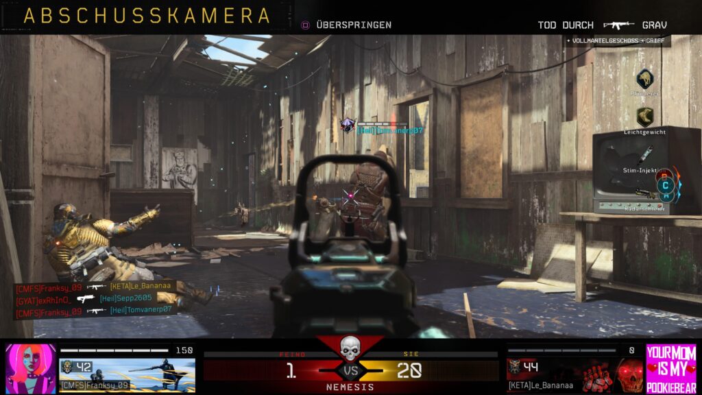 what is the highest nemesis streak you ever had?