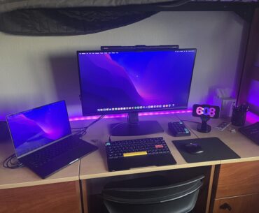 My little dorm setup, what do we think?