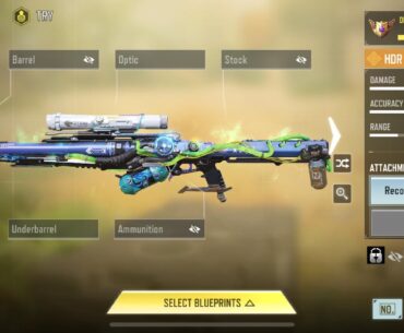 anyone have good loadout for the hdr?