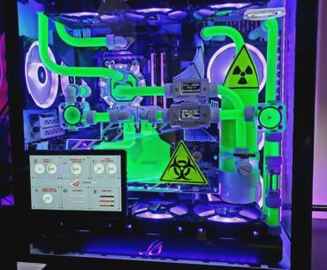 Sharing my first custom loop build attempt. Pardon with my bends.