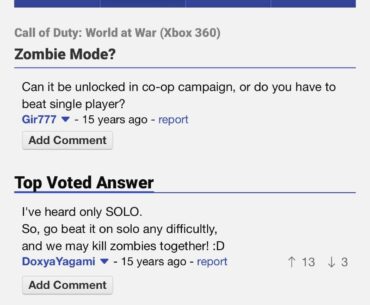 It's kind of crazy seeing posts from 2008 when the discussion about zombies first started