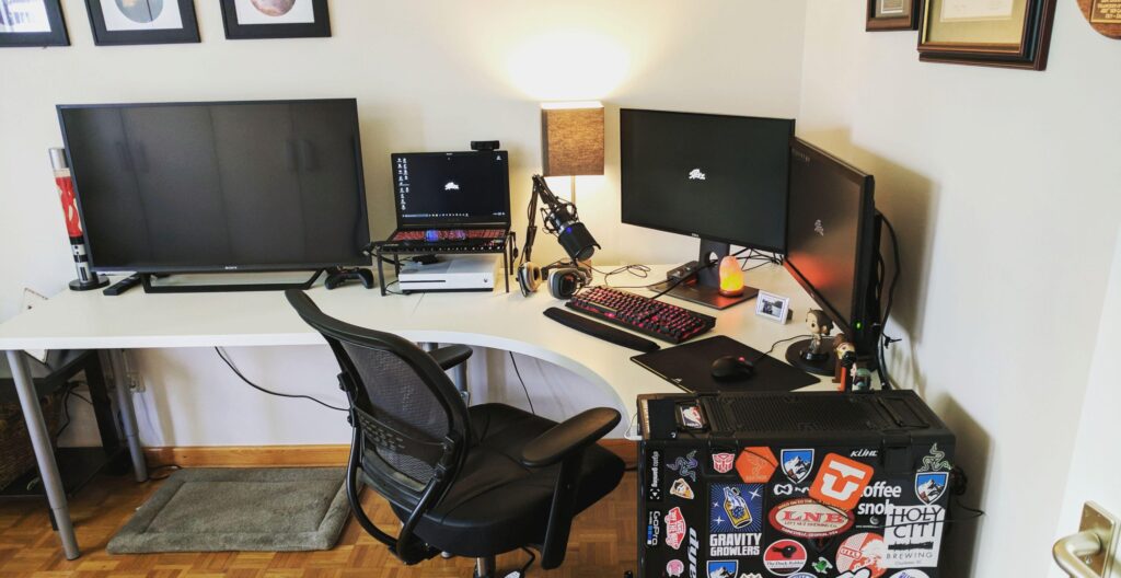 My sweet lil corner setup.