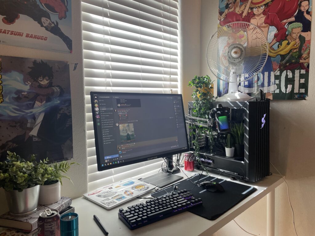 new desk, big upgrade from my 40 dollar amazon desk l