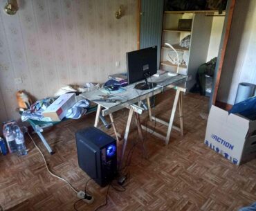 Just moved in to a new house.