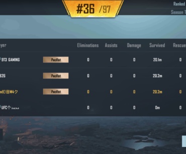 Why did a match affect my statistics although I left while I was on the plane after a teammate left the lobby before?