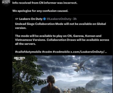 Don’t worry guys we are getting the collaboration in global version too.