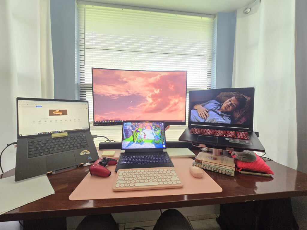 How can I improve my work space and make it more battle station vibes?