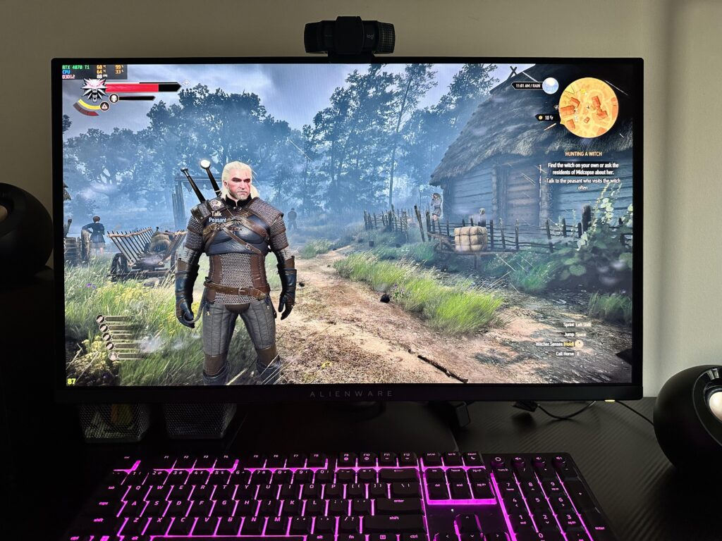 The Alienware 2725DF is brilliant