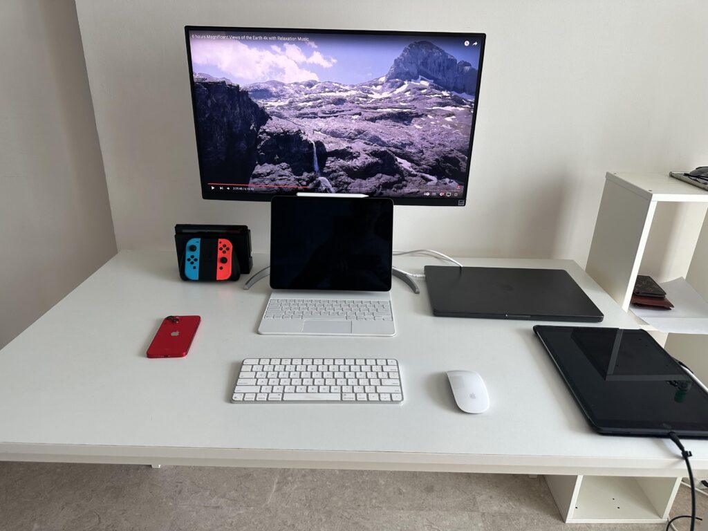 Home setup! My little escape!