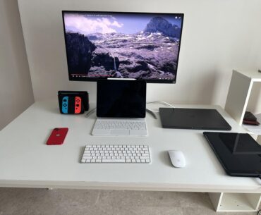 Home setup! My little escape!