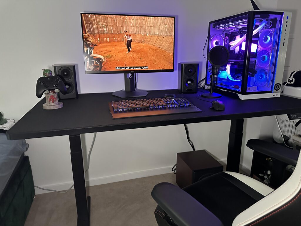 Cable management – desk update Cable management - desk update