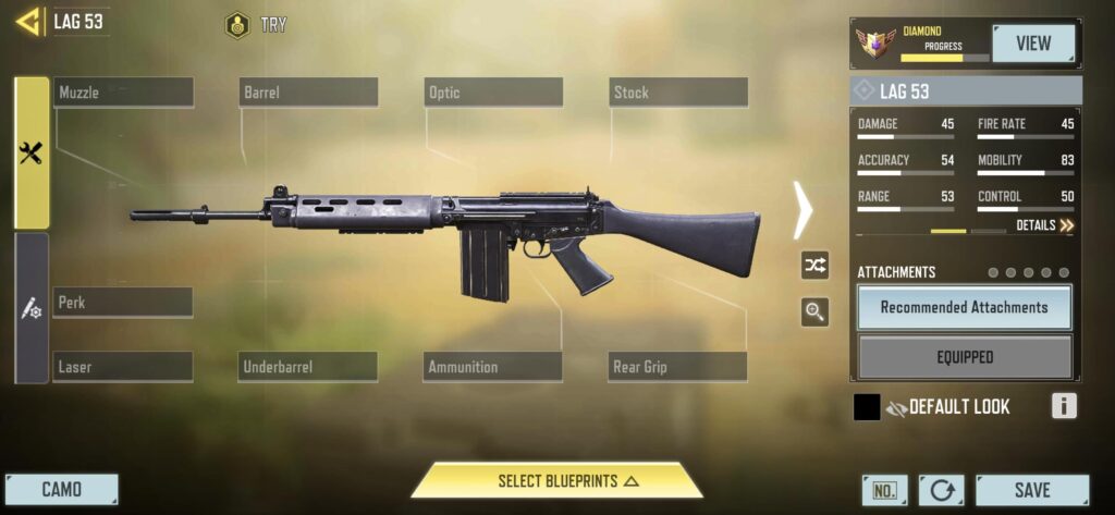 Meet the worst AR added to CoDM , though one of the most powerful guns on PC/Console. LAG lives to his name and lags to the bottom of the list